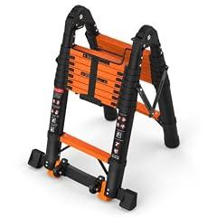 SINMEIRUN 16.5 FT Telescoping Ladder