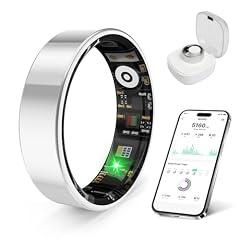 Smart Health Ring Fitness Tracker Silver 7