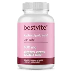 BESTVITE Alpha Lipoic Acid with Biotin