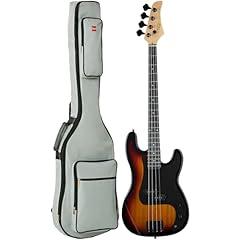 Electric Bass Guitar Starter Set - Sunburst/Black