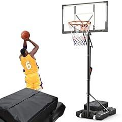 FirstAsk Adjustable Basketball Hoop System 10 FT
