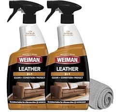 Weiman Leather Cleaner and Conditioner 2 Pack