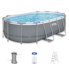 Bestway Power Steel Oval Above Ground Pool Set