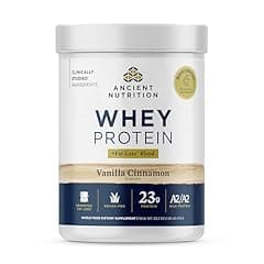 Ancient Nutrition Grass Fed Whey Protein Vanilla