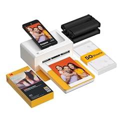 KODAK Dock Plus 4PASS Instant Photo Printer 90 Sheets Bundle