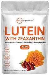 Micro Ingredients Lutein & Zeaxanthin Softgels