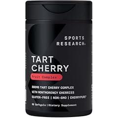Sports Research Tart Cherry Concentrate Softgels