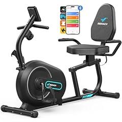 MERACH S08 Smart Bluetooth Recumbent Exercise Bike