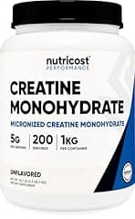 Nutricost Creatine Monohydrate Micronized Powder 1 KG