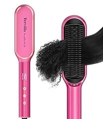 Terviiix Frizz Buster Ionic Hair Straightener Brush