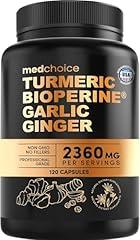 MEDCHOICE 4-in-1 Turmeric and Ginger Supplement