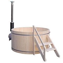 ALEKO Wood-Fired Hot Tub and Ice Bath