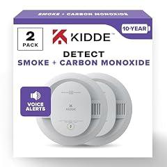 Kidde Smoke and CO Detector, 10-Year Battery, 2 Pack