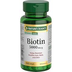 Nature's Bounty Biotin 5000 mcg Softgels