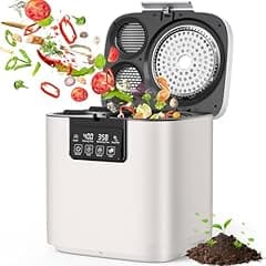 Electric Kitchen Composter, 4L Smart Indoor Bin