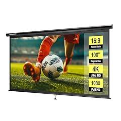 VIVOHOME 100 Inch HD 4K Projector Screen