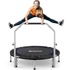 BCAN 48" Foldable Mini Trampoline for Adults