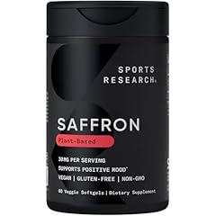 Sports Research Pure Saffron Supplement 30 mg