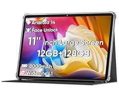 COLORROOM 2025 Android Tablet, 11-Inch, 12GB+128GB, WiFi6