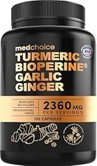 MEDCHOICE 4-in-1 Turmeric and Ginger Supplement