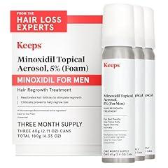 Keeps Minoxidil 5% Hair Growth Foam