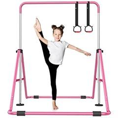 Nimsqury Foldable Gymnastics Bar for Kids