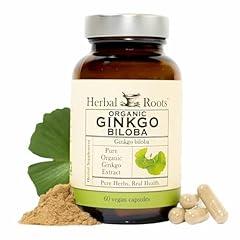 Herbal Roots Organic Ginkgo Biloba Supplement