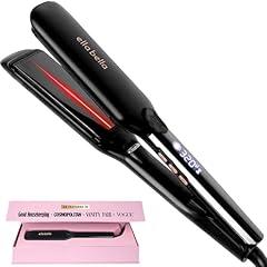 ELLA BELLA Titanium Flat Iron Hair Straightener