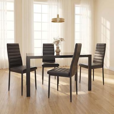 glass dinner table