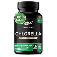 Chlorella 3000 mg Blue Green Algae Supplement