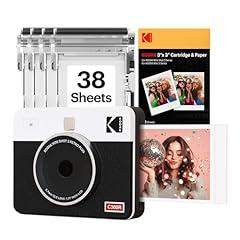 KODAK Mini Shot 3 Retro Instant Camera Printer Bundle
