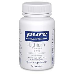 Pure Encapsulations Lithium Orotate 5 mg Memory Support