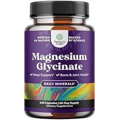 Pure Magnesium Glycinate 400mg - High Absorption