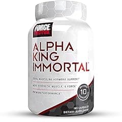 Force Factor Alpha King Immortal Testosterone Booster