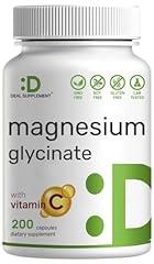 Magnesium Glycinate Plus Vitamin C Supplement