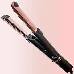 ELLA BELLA Hair Straightener and Air Curler 2 in 1