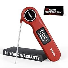 GrillBliss Instant Read USB-C Meat Thermometer