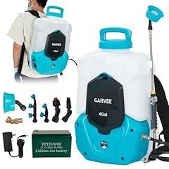 Garvee 4 Gallons Battery Powered Backpack Sprayer
