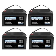 WOXABHSL 12V 100AH Lifepo4 Lithium Battery