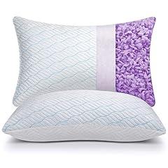 WishSmile Cooling Memory Foam Pillows Set