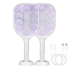 Lulant Electric Fly Swatter Racket 3000V