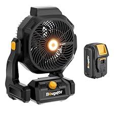 BougeRV Portable Battery Fan 755 CFM