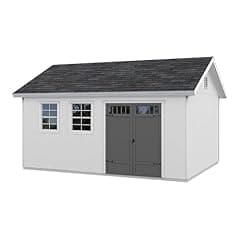 Handy Home Products Scarsdale 12x16 Wooden Storage Shed