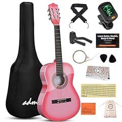 ADM Beginner 36" Classical Guitar Bundle for Kids