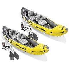 Intex Explorer K2 Inflatable Kayak Set