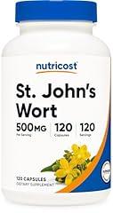 Nutricost St John’s Wort 500mg - 120 Vegetarian Capsules