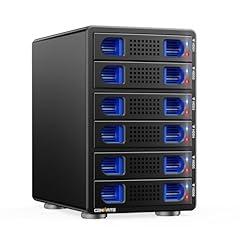CENMATE Aluminum 6-Bay Hard Drive Enclosure