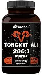 NatureBell Tongkat Ali Extract 2000mg with Ginseng
