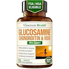 Glucosamine Chondroitin MSM Joint Support Supplement