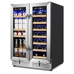 Velieta Dual Zone Beverage Refrigerator